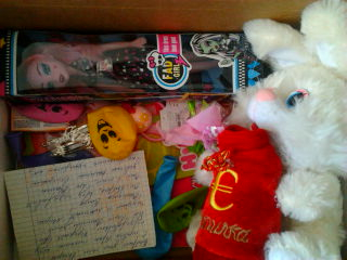 большое спасибо за неожиданно приятную посылочку ))))