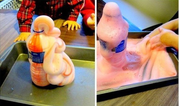 Эксперимент - зубная паста для слона