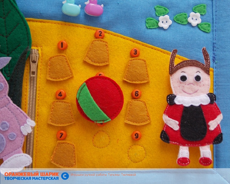 Книга из фетра