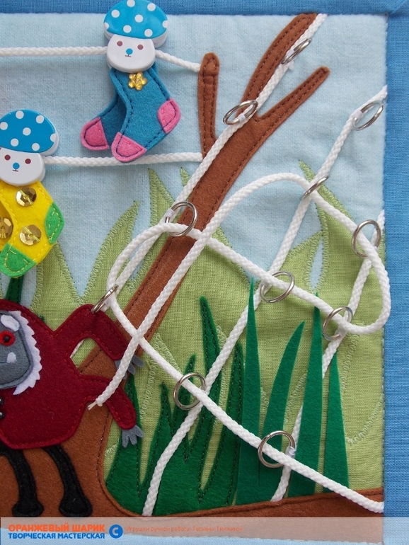 Книга из фетра