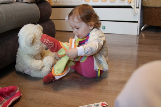 Занятие "Одежда-обувь" (по методу Шичиды)