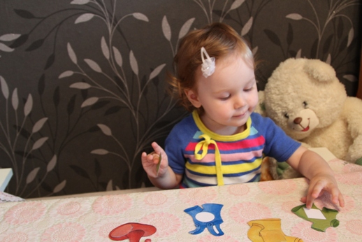 Занятие "Одежда-обувь" (по методу Шичиды)