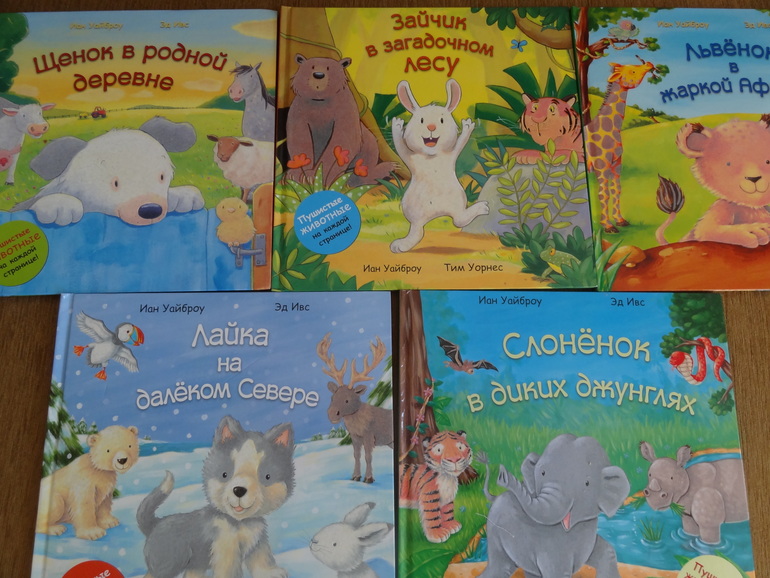 Любимые книжки. Книжки-игрушки.