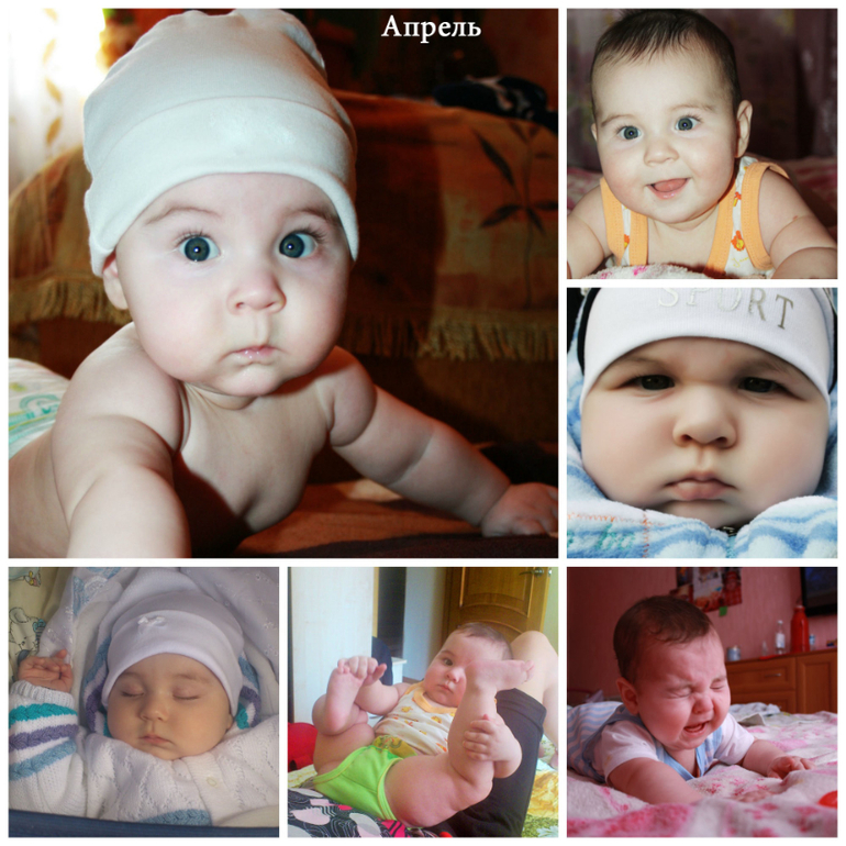 Сыночку Максиму 6 месяцев