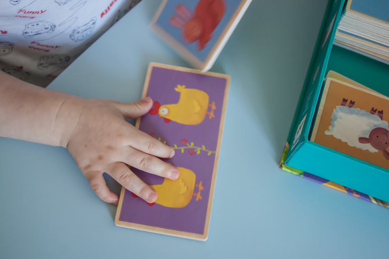 Наши игрушки в 1 год и 4 месяца