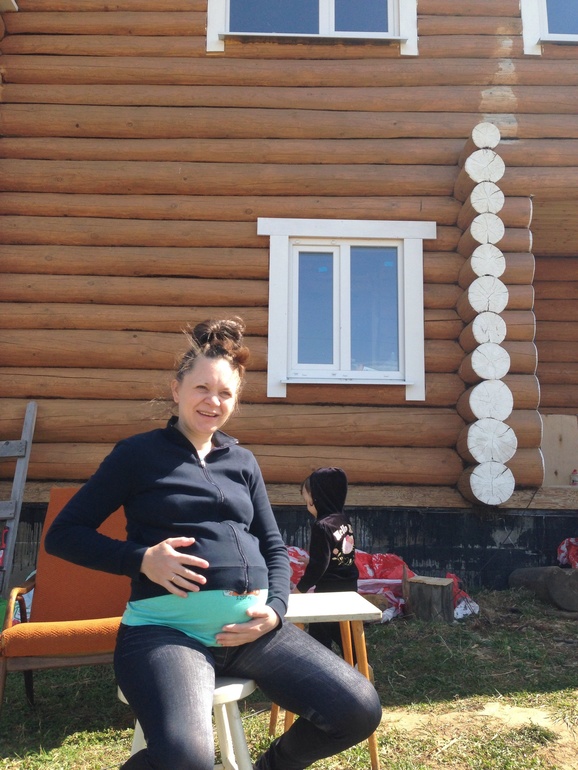 Замучаю вас фотками пузика.