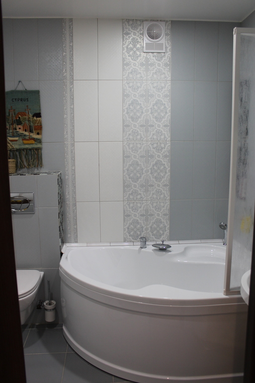 Ремонт ванной комнаты на 9 мес. беременности.