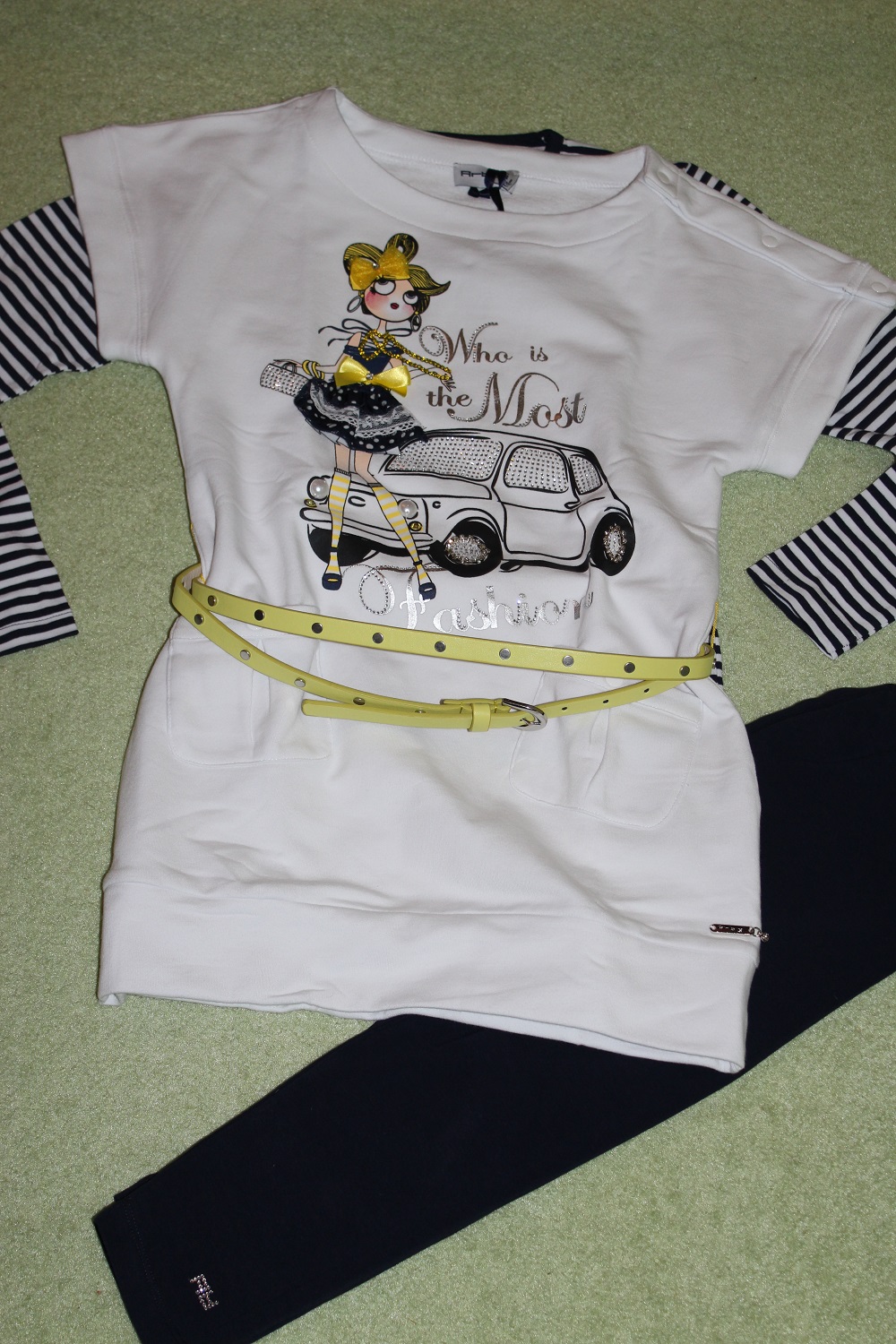 Супер комплект тройка от Artigli(реглан+лосинки+туника-пайта+ремень)