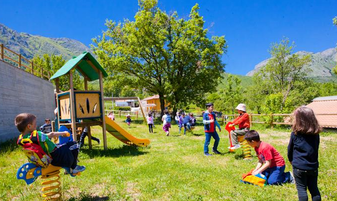 Агротуризмо в Италии с ребенком.