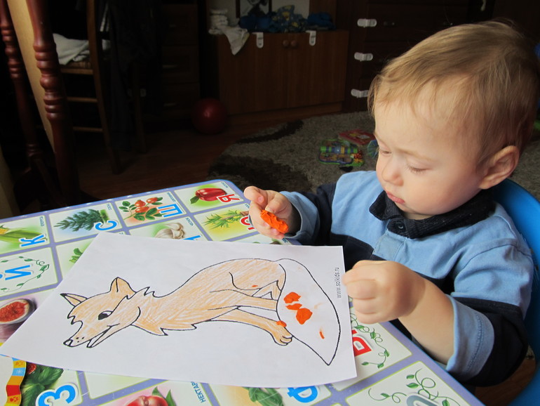 колобок укатился !