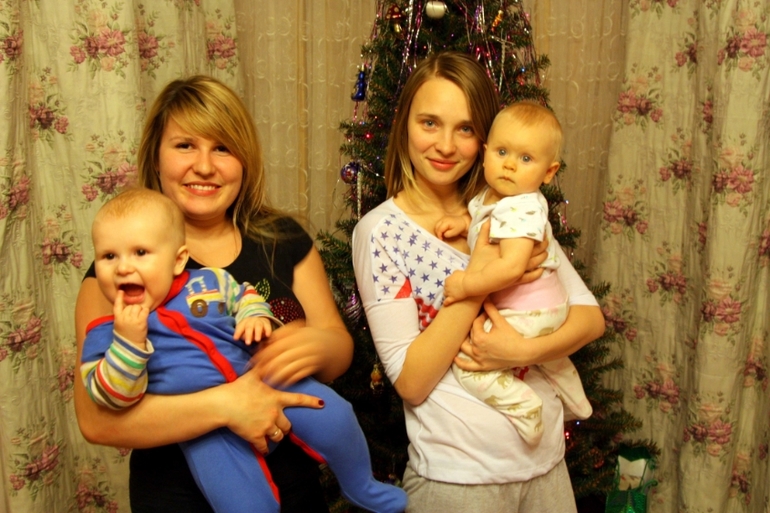 Наши счастливые 8 месяцев и первый Новый Год