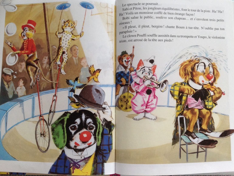 Серия книг про Каролин и ее питомцев- из Франции