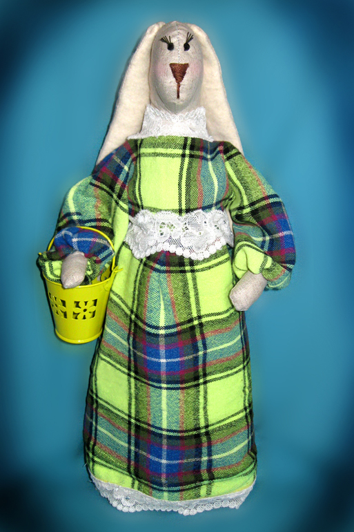 Моя первая заяка-тильда