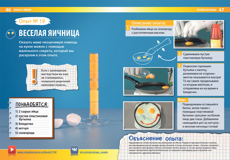 Физические опыты проект