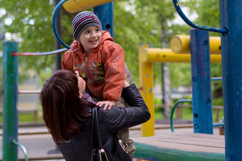 Наше сибирское лето .