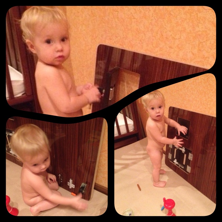 Ура! Наш папа тоже начал делать бизиборд!