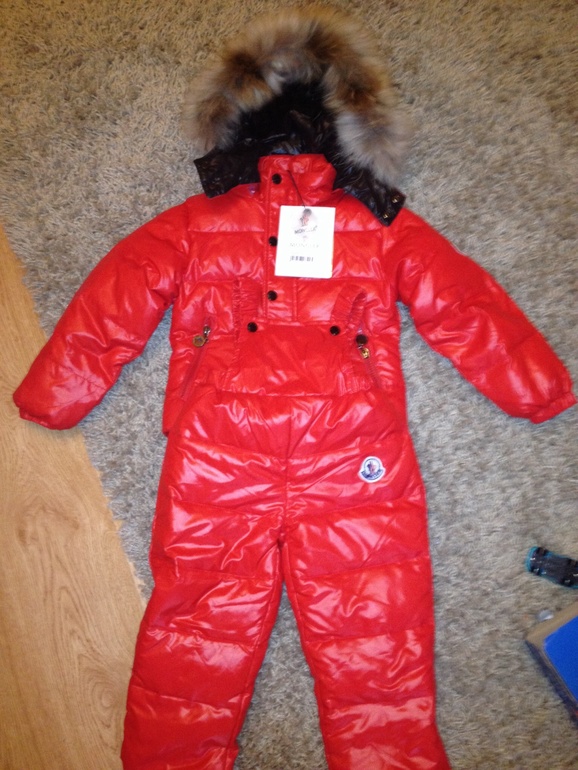 Новые раздельные комбинезоны Moncler до -25с