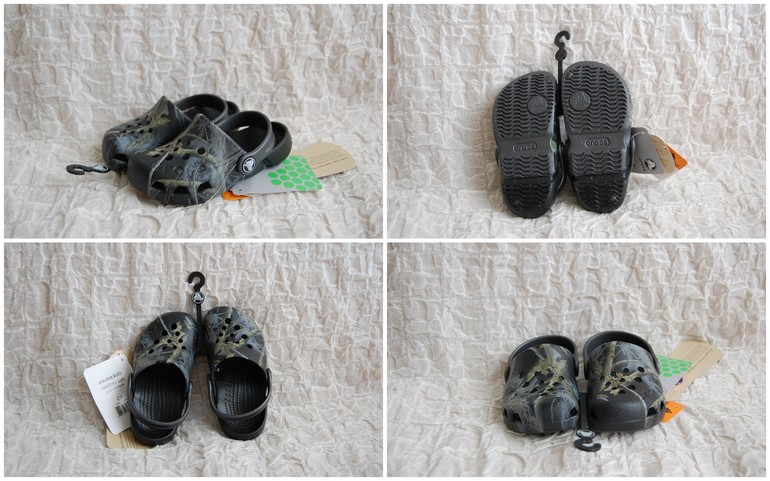 В наличии 159 пар! Новые детские Кроксы (Crocs) Оригиналы — Весна / Лето от С2/3 до J5