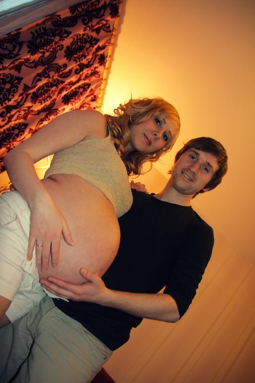 В ожидании ЧУДА или дом. фотосессия на 39-ой неделе