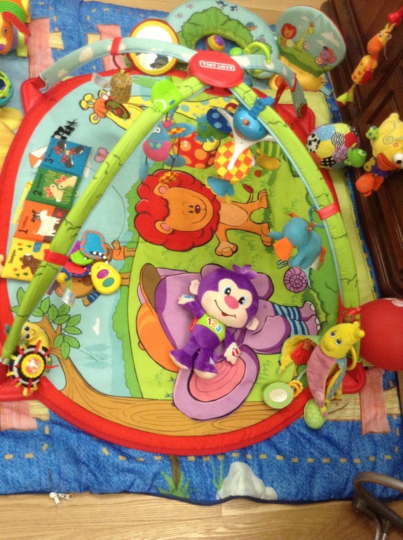 Наши первые игрушки(от 0 и до 4 мес)