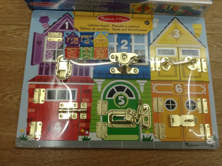 Долгожданная посылочка с деревяшками и обучающими пособиями