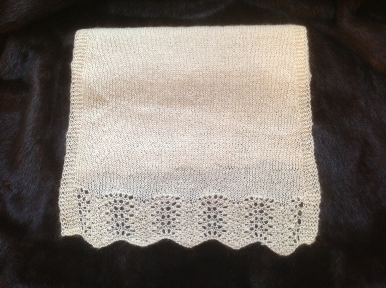 Палантин-шарф для сестры