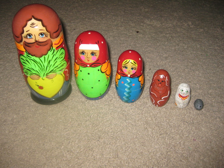 Матрешка - любимая игрушка!!