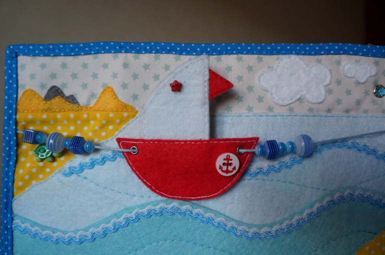 Развивающая книжка для сынишки. Первый опыт!