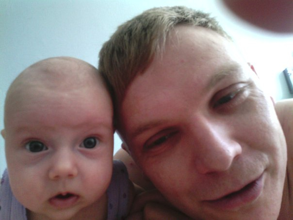 Папа и доча)