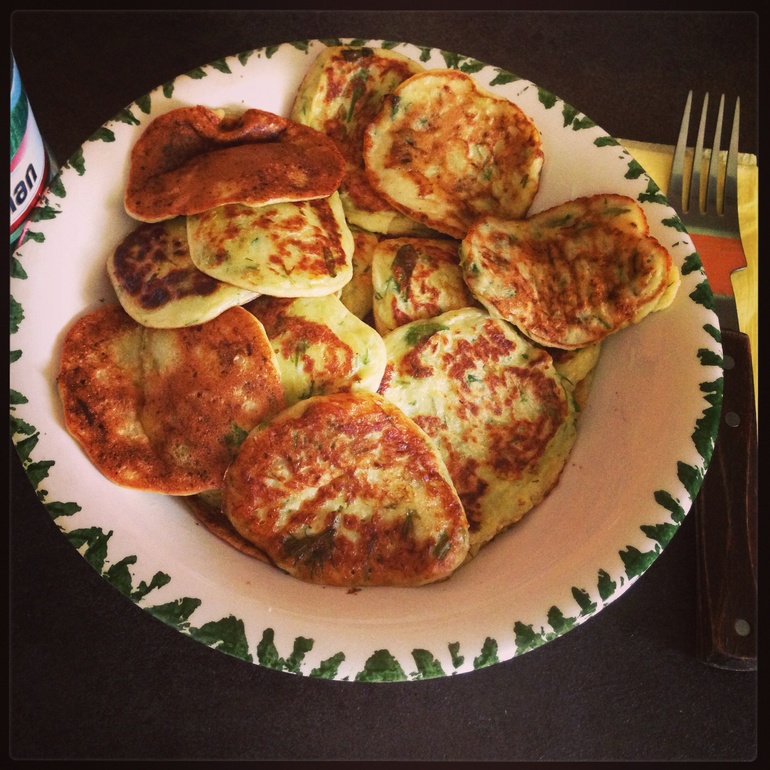 Оладушки кабачковые