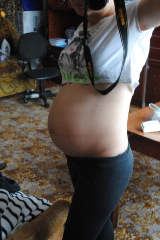 37-я-38-я недели + фотопуз=)