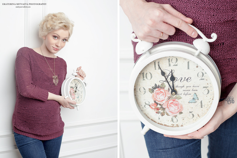 Фотосессия беременности для Евгении