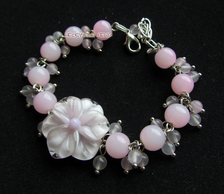 Цветочный браслет №17