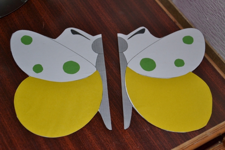 Занятие Бабочка от 1 до 2 лет