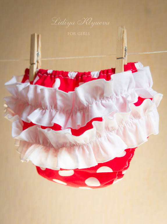 Трусики на памперс или блумеры для озорного лета!