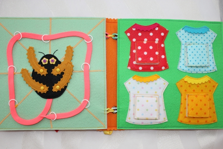 Развивающая книжка.