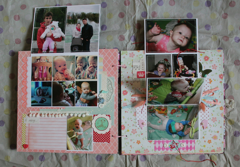 Альбом для малышки Стефании