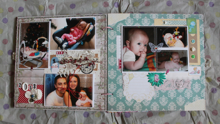 Альбом для малышки Стефании