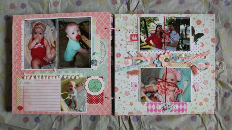 Альбом для малышки Стефании