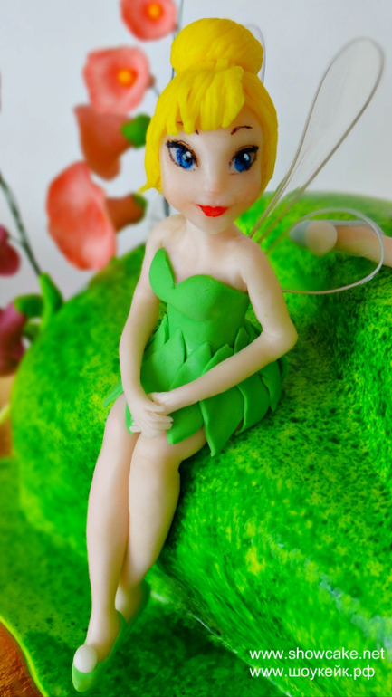 Торт с Динь и Незабудкой.