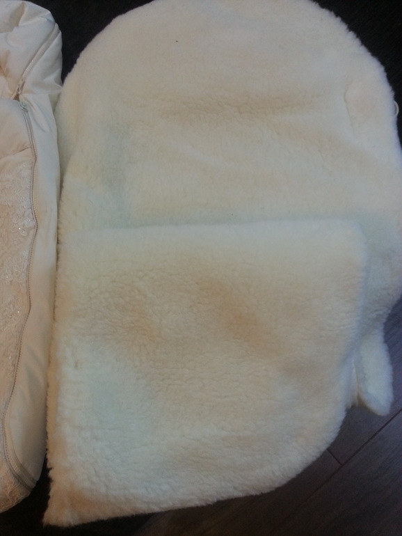 Эксклюзивный конверт на выписку премиум класса (зимний) 