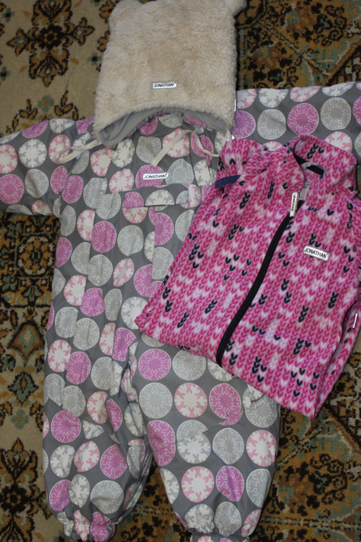 Зимний комплект ДЖОНАТАН, р-р 80(+6), 1500 рублей