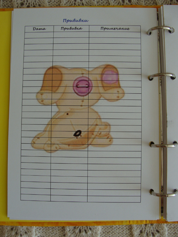 Блокнот молодой мамочки