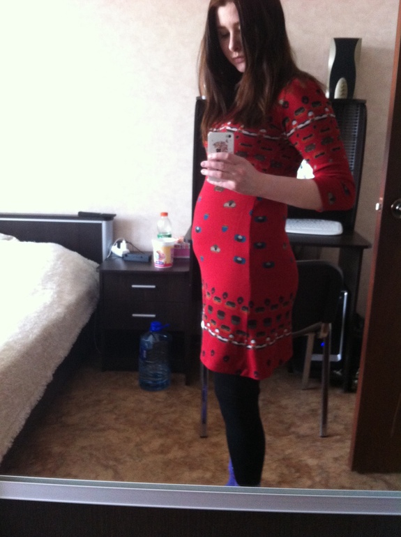 Наш беременный пузяш)