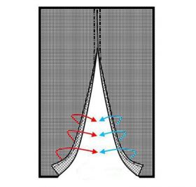 Антимоскитная сетка от комаров. 260 рублей