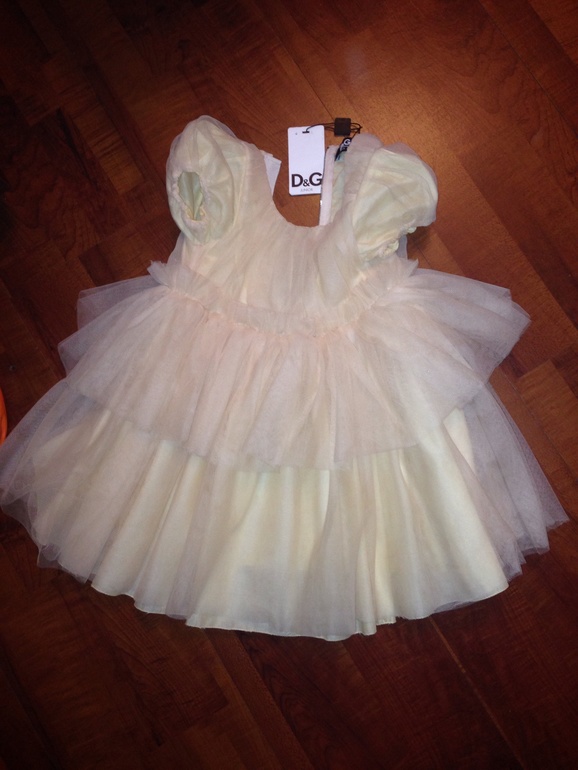 Платье d&g junior