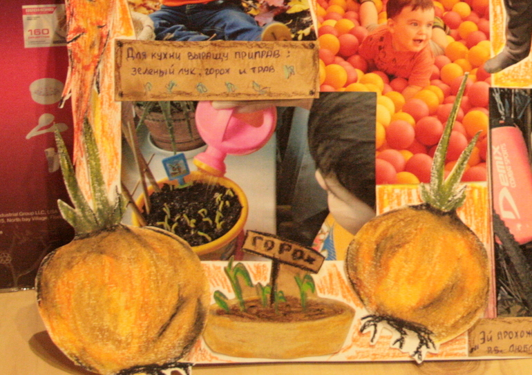 Фотоколлаж для сада