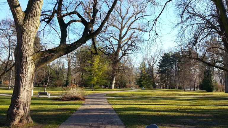 Пиештяны (Словакия). Велосипедные зарисовки.