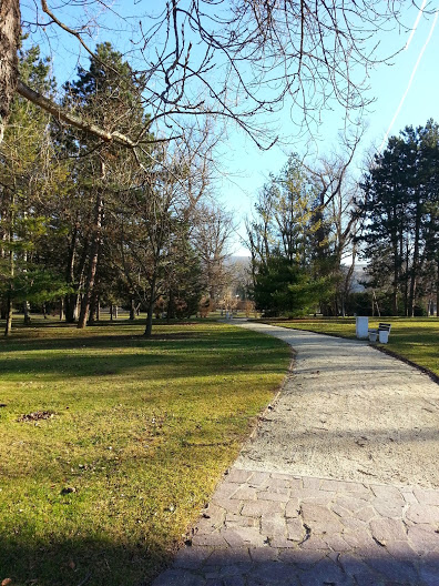 Пиештяны (Словакия). Велосипедные зарисовки.