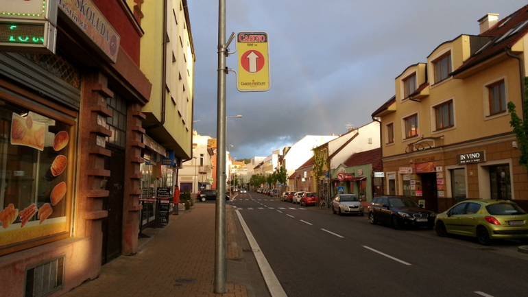 Пиештяны (Словакия). Велосипедные зарисовки.